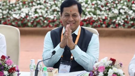 Sarbananda Sonowal, Inland Waterways Development, river cruise tourism, development of green vessels, govt investment by 2047, sonowal on centres investment, public-private partnership, PP model, Inland Waterways Development Council, manipur cm news, indian express news