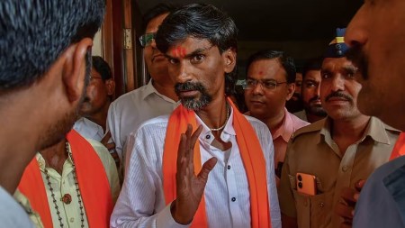 jarange patil, maratha quota, maratha quota protest, maratha quota violence, maratha quota fast, jarange patiol withdraws fast news, indian express