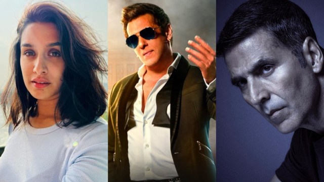 Shraddha Kapoor, Salman Khan, Akshay Kumar