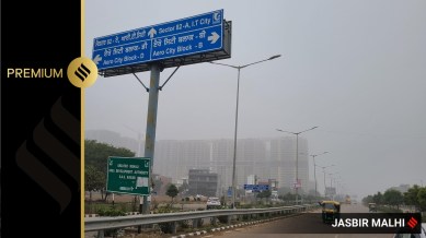 mohali roads, mohali development, punjab news, indian express