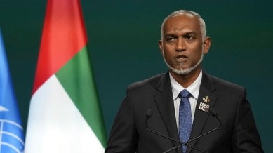 Maldives President Mohamed Muizzu (AP, file)