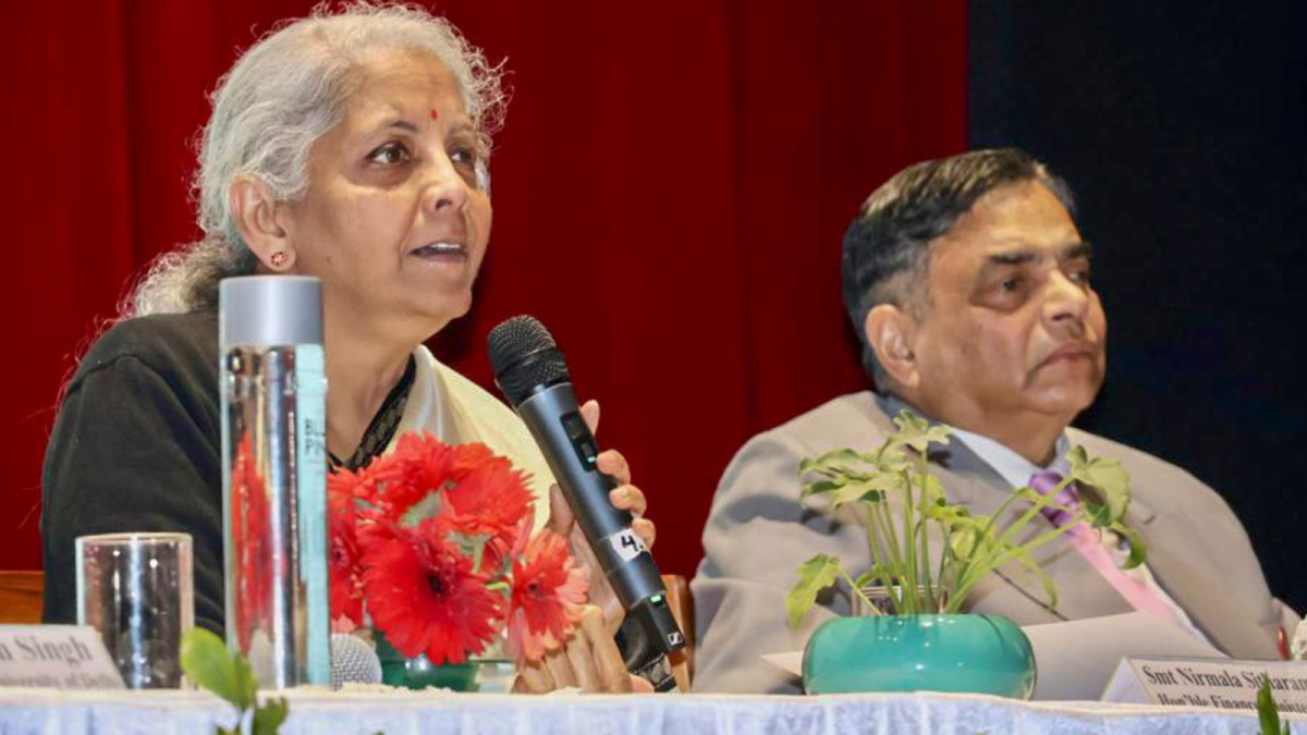 File Image: Finance Minister Nirmala Sitharaman