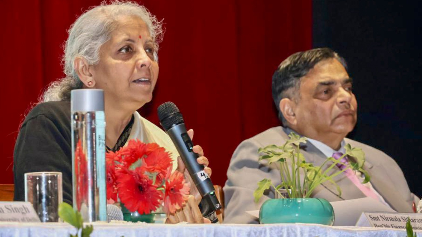 File Image: Finance Minister Nirmala Sitharaman