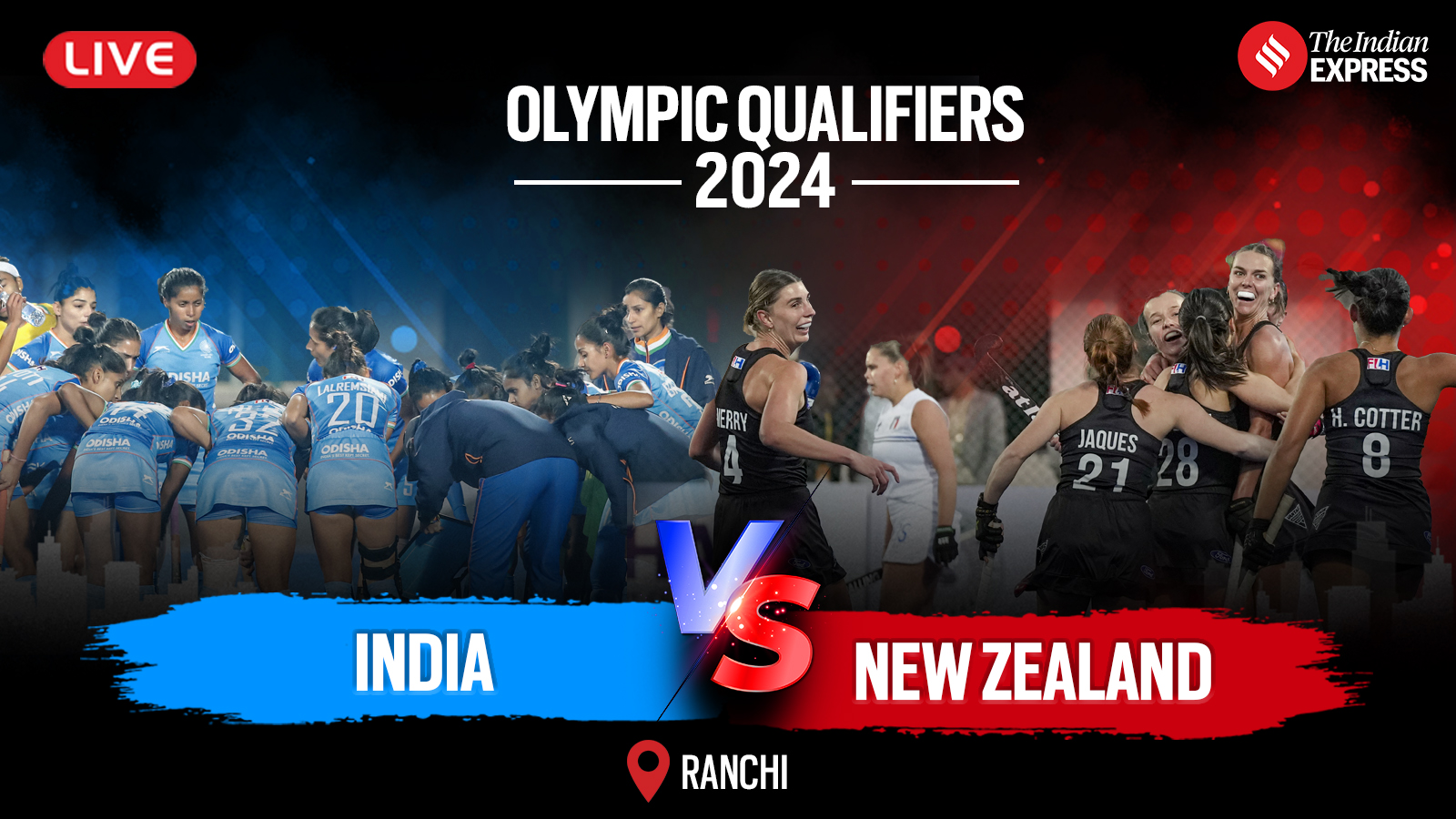 India vs New Zealand Highlights, FIH Hockey Olympic Qualifier IND beat