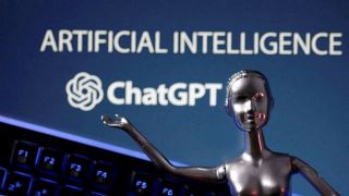ChatGPT logo and AI Artificial Intelligence words are seen in this illustration taken, May 4, 2023. REUTERS/Dado Ruvic/Illustration/File Photo