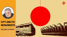 These outstanding modern buildings in Ahmedabad need to be restored in a way which preserves their authenticity while allowing for new uses. (Illustration by CR Sasikumar)