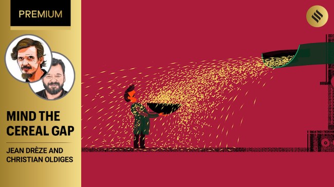 In short, the figures cited in our opening paragraph are credible. How does one account for the difference of about 100 million tonnes between production and consumption? (Illusration by CR Sasikumar)