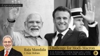 The two leaders had met last July when Modi travelled to Paris to participate in the Bastille Day celebrations. (Photo: Narendra Modi/ X)