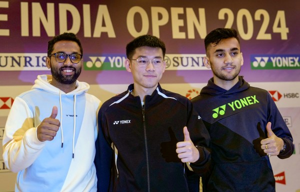 India Open 2024: HS Prannoy in New Delhi