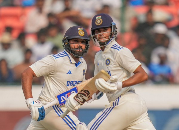 IND vs ENG 1st Test: Rohit Sharma and Yashasvi Jaiswal in action