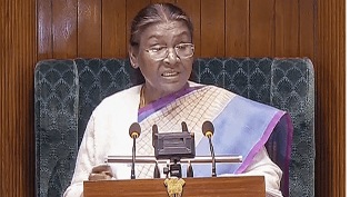 President Droupadi Murmu addresses joint session of the Parliament