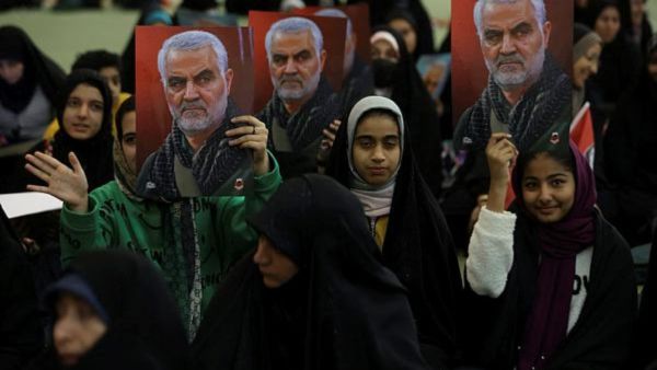 Qassemi Solemani protest