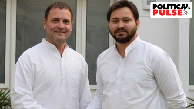 nitish kumar, nitish resigns, RJD Congress new political equations, Nitish Kumar walks out of Mahagathbandhan govt, bihar nitish kumar, bihar nitish kumar resignation, BJP, Nitish Kumars re entry into NDA, INDIA bloc Patna meet, latest bihar news, political pulse, indian express