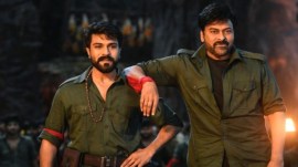 Ram Charan and Chiranjeevi