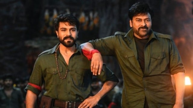 Ram Charan and Chiranjeevi