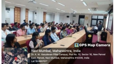 A seminar on Navigating Digital Marketing with Hunarho: From Likes to Leads was held at Pillai University
