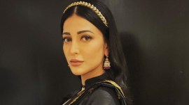 Shruti Haasan in her Instagram post