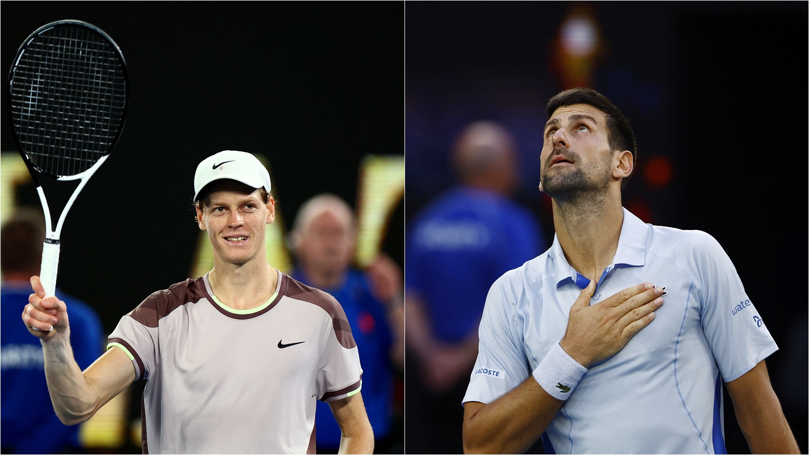 Novak Djokovic falls to Jannik Sinner in Australian Open semifinal