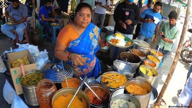 The police has registered a case against her as her popularity took a toll on local traffic, with customers flocking to her street food stall.