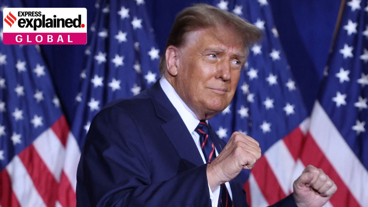 Republican presidential candidate and former U.S. President Trump hosts New Hampshire primary election night watch party in Nashua