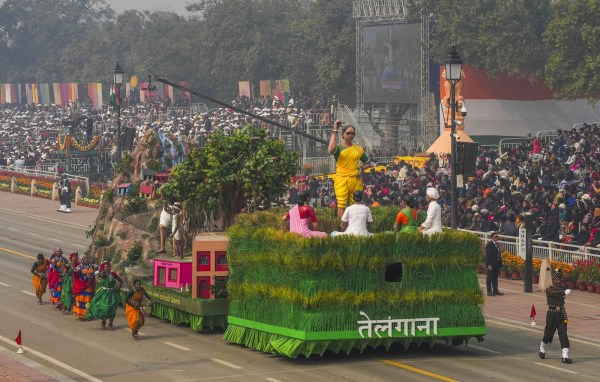 Progress, diversity, and women empowerment: Tableaus on Republic Day ...