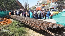 Bengaluru metro pillar collapse