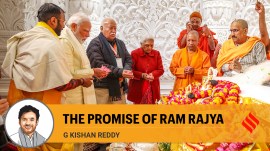PM at Ram temple consecration ceremony