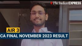 ICAI CA Final November Results 2023: Tikendra was in Class 7 or 8 when his oldest sister, who cleared CA 5-6 years ago, decided to pursue Chartered Accountancy, and that was when Tikendra also got to know about this profession.