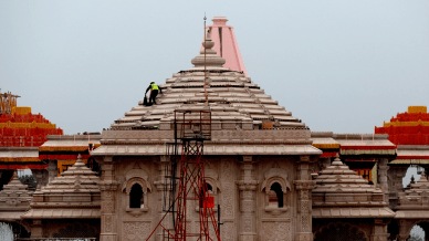 The state government had earlier declared a half-day holiday on Monday on the occasion of the Ram Temple consecration ceremony.