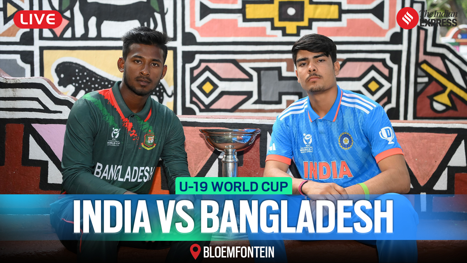 Bangladesh Takes On India in First Match of ICC Under19 World Cup 2024