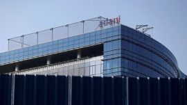 Telangana government signs MoUs with Adani group of companies.