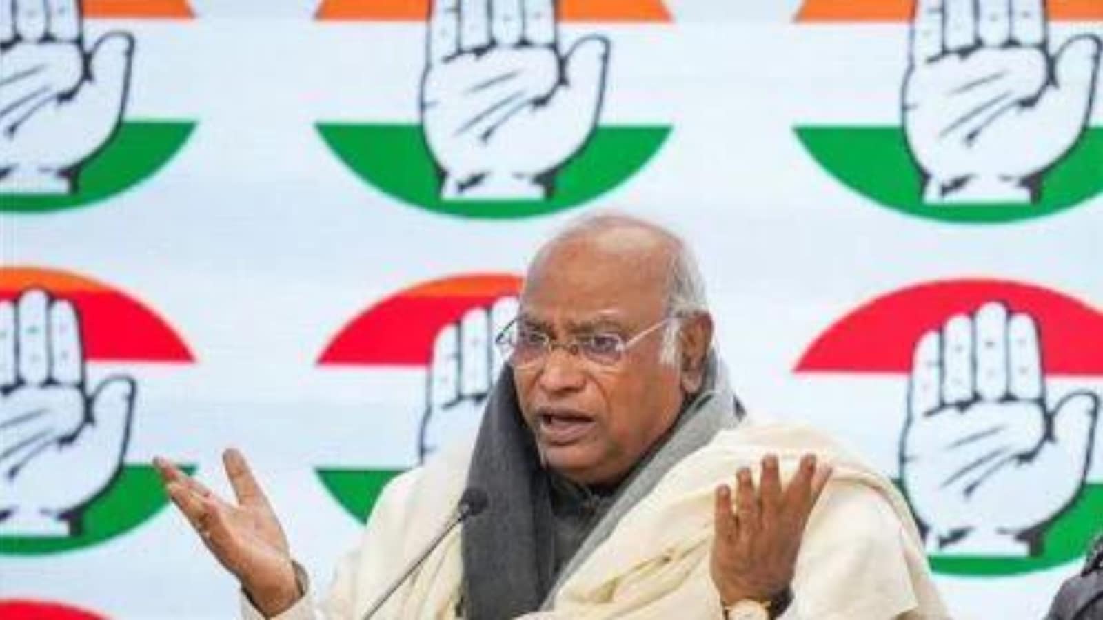 Congress president Mallikarjun Kharge