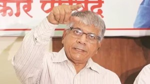 Prakash ambedkar, VBA President Ambedkar, Ram Mandir inauguration day, Pune BPL families, Narendra Modi, Ram mandir inauguration, ram mandir event, Diwali celebration on January 22, indian express news
