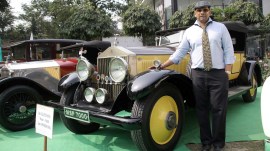 kolkata vintage car show, Kolkata heritage vehicles, Vintage car enthusiasts, vintage car rally, vintage Rolls-Royce cars, what is EIMG, kolkata car rally, indian express news