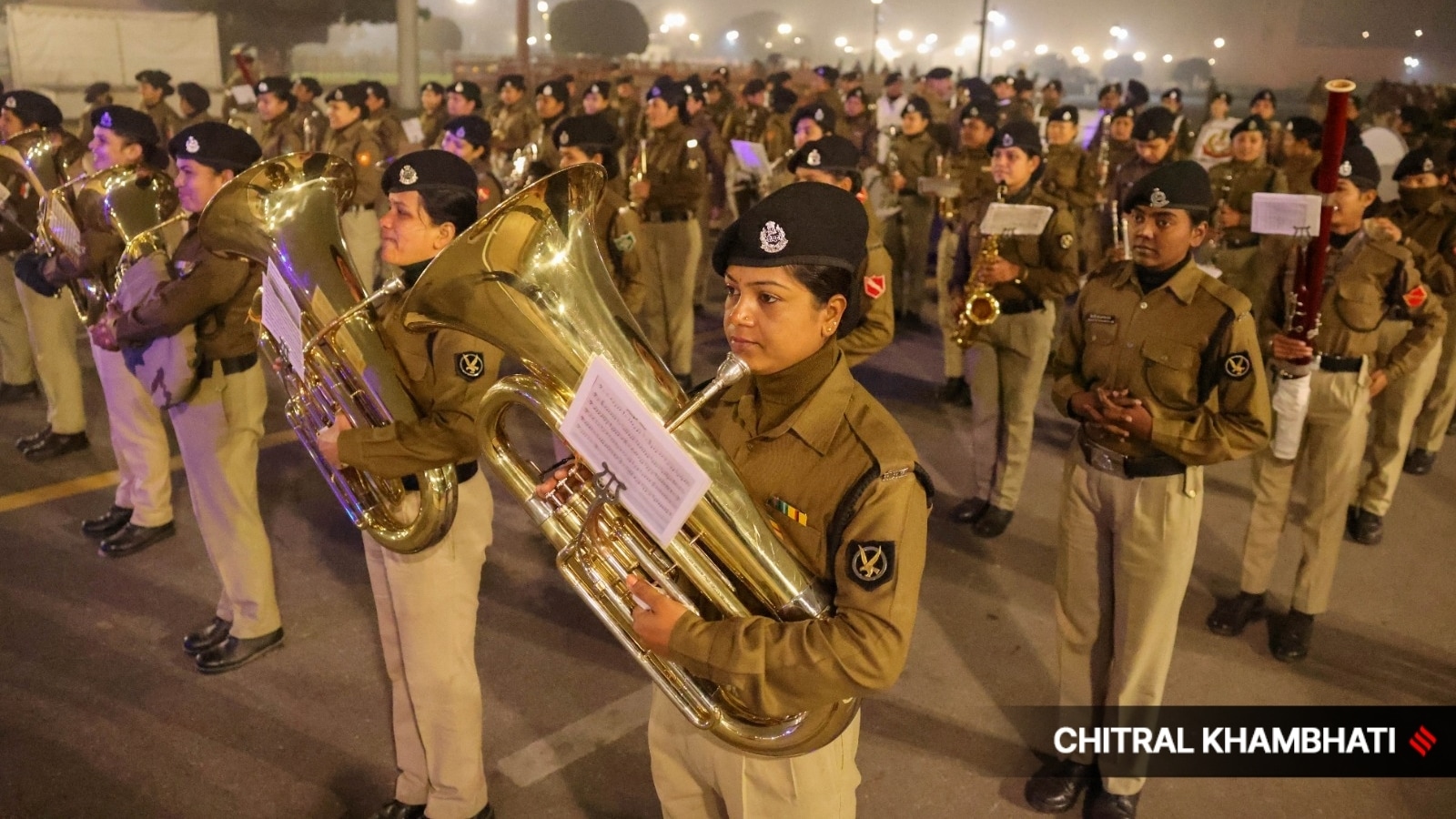 This Republic Day All Women Contingent Of Delhi Police To March Down Kartavya Path For First 6520