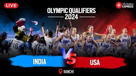 Women's Hockey Olympic Qualifiers 2024 Live Updates: India will take on USA in their first match of the Olympics qualifier in Ranchi.