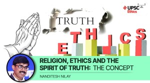 UPSC Ethics Simplified religion and truth by nanditesh nilay