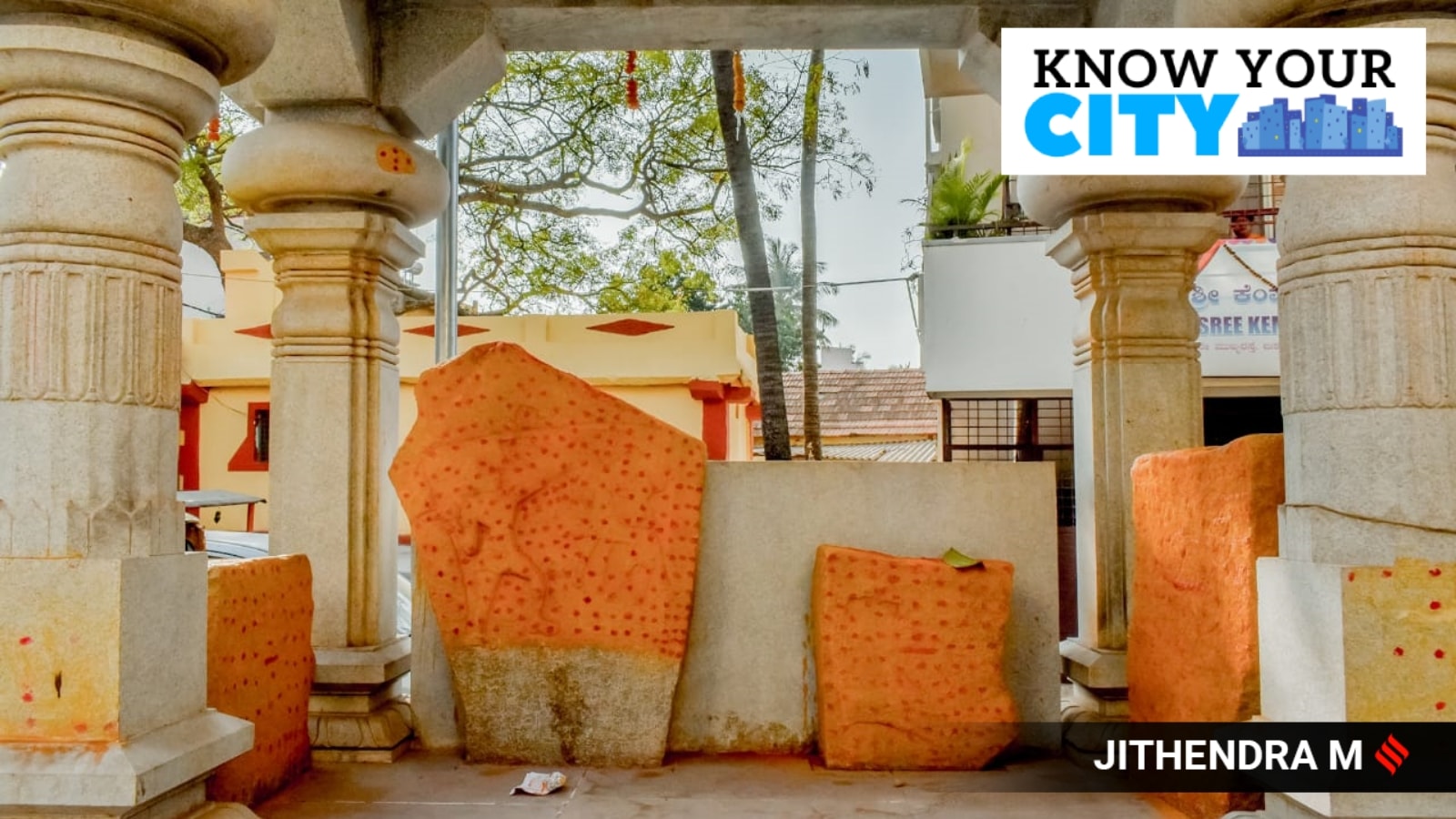 Know Your City: Stone commemorating an ancient hero of Hebbal, over 12 ...