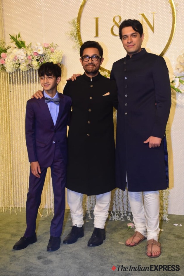 Ira Khan wedding reception, Bollywood star-studded wedding, Aamir Khan daughter marriage, Ira Khan and Nupur Shikhare reception highlights