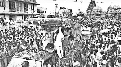 Lal Krishna Advani, LK Advani, Ram temple inaguration, Ayodhya Ram temple inaguration, Ram temple, Ayodhya Ram temple, Lucknow news, Uttar pradesh news, Lucknow, India news, Indian express, Indian express India news, Indian express India