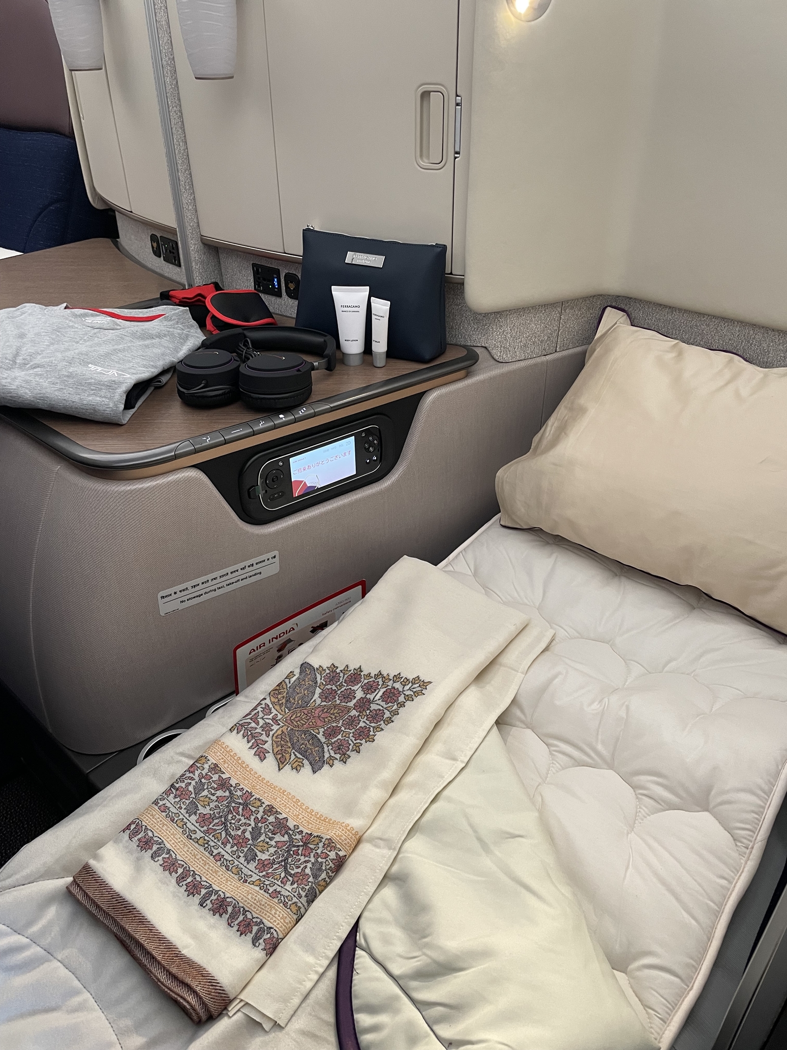 Each business class suite will have seats that convert to full-sized beds, and each is accompanied with a personal wardrobe and stowage space. 