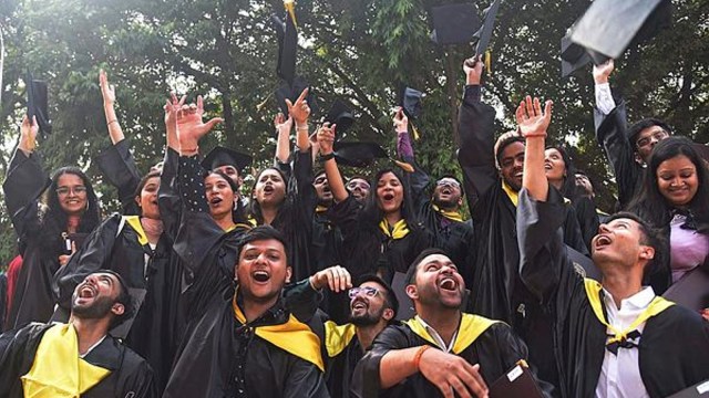 The report released by the Ministry of Education showed that of the 1.13 crore students enrolled in Bachelor of Arts (BA), 51 per cent are female students and 49 per cent are male