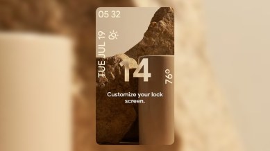 Android lock screen widgets | Android 15 features | Android lock screen