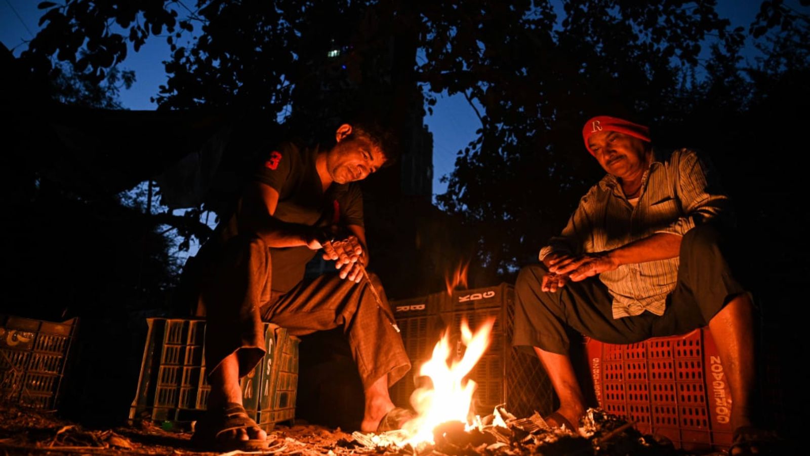 This is the second time this week that the minimum temperature has fallen below normal.