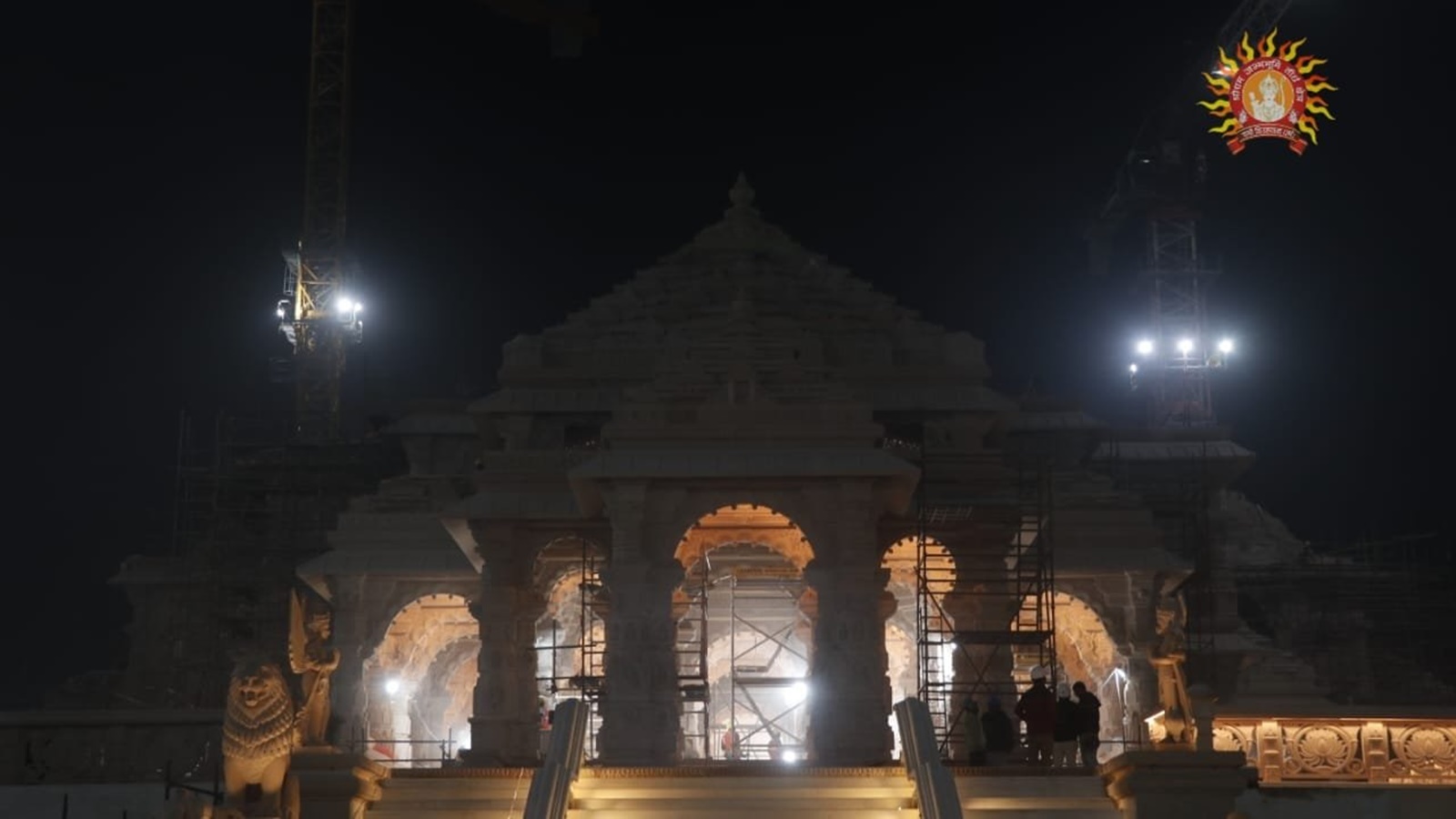 Inside Ayodhya Temple: Stunning Visuals Show How An Illuminated Ram 