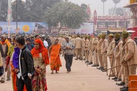 Devotees in Ayodhya