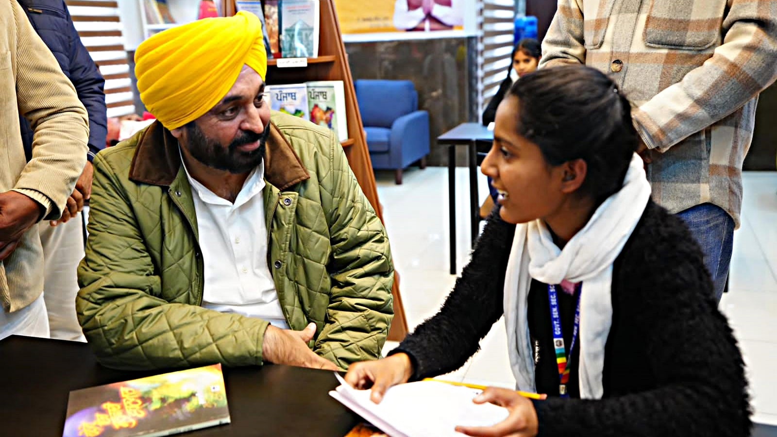 Cm Bhagwant Mann Gifts Sangrur New Libraries Chandigarh News The Indian Express