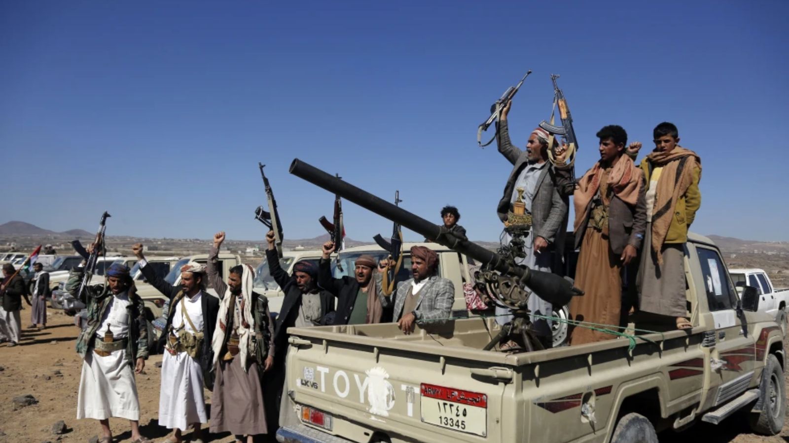 US military launches another barrage of missiles against Houthi sites ...