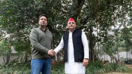 SP president Akhilesh Yadav and RLD chief Jayant Chaudhary announced the tie-up for the elections later this year on social media.