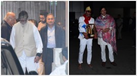 Amitabh Bachchan returned to Mumbai after attending Ram Mandir Pran Prathishtha ceremony. Jackie Shroff visited Ayodhya barefoot